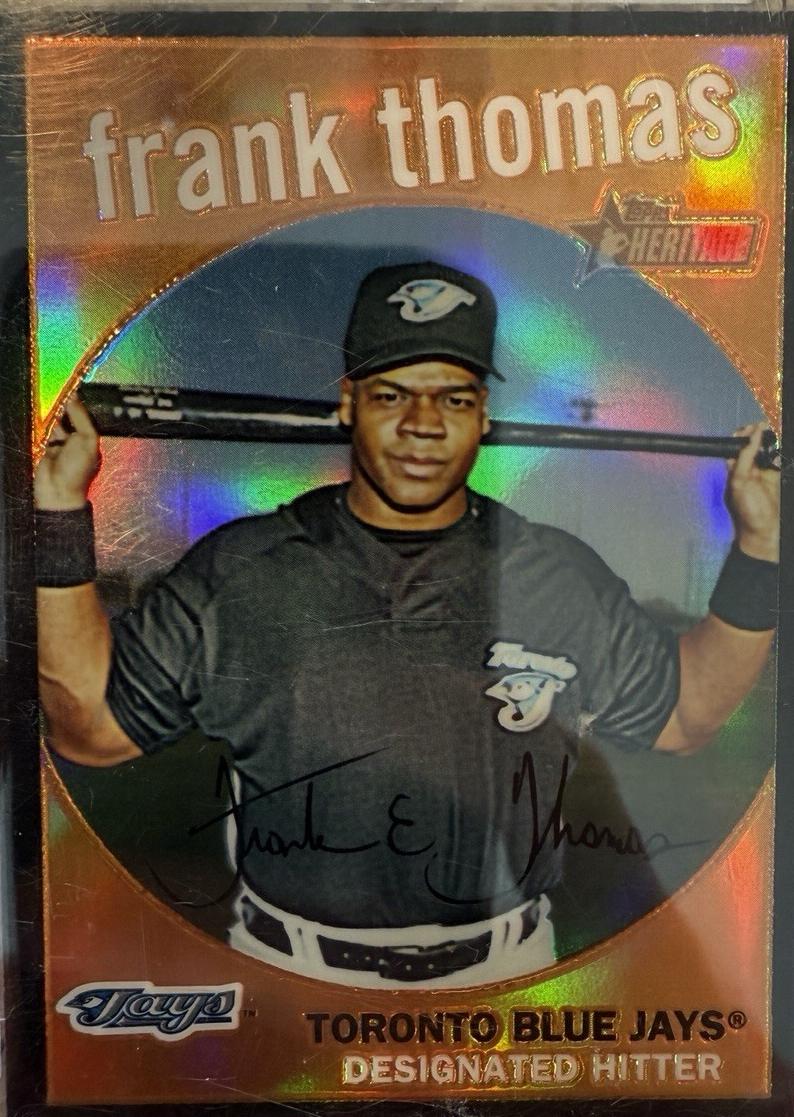Frank Thomas [Black Border Refractor] #C118