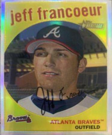 Jeff Francoeur [Black Border Refractor] #C171