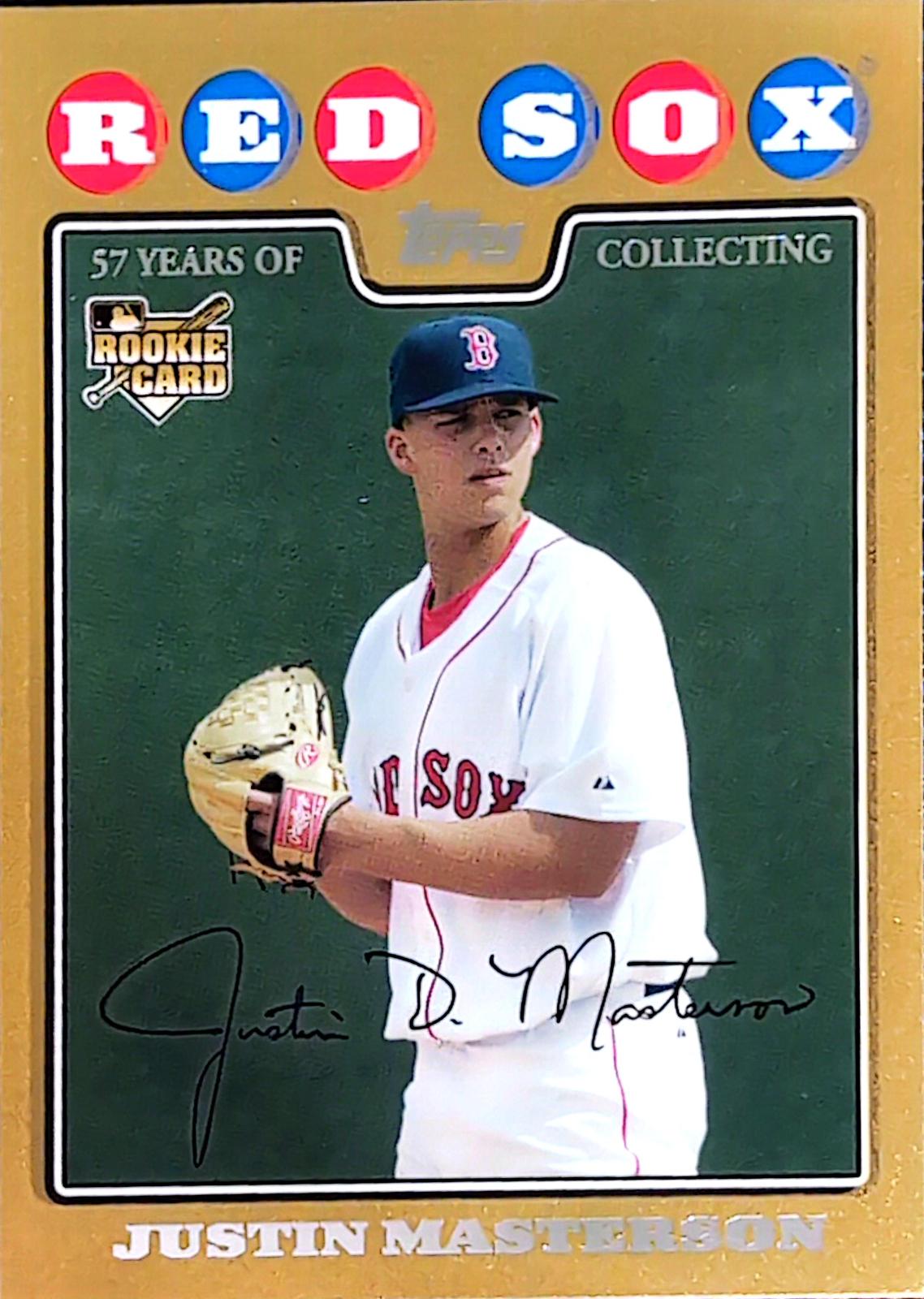 Justin Masterson [Gold] #UH20