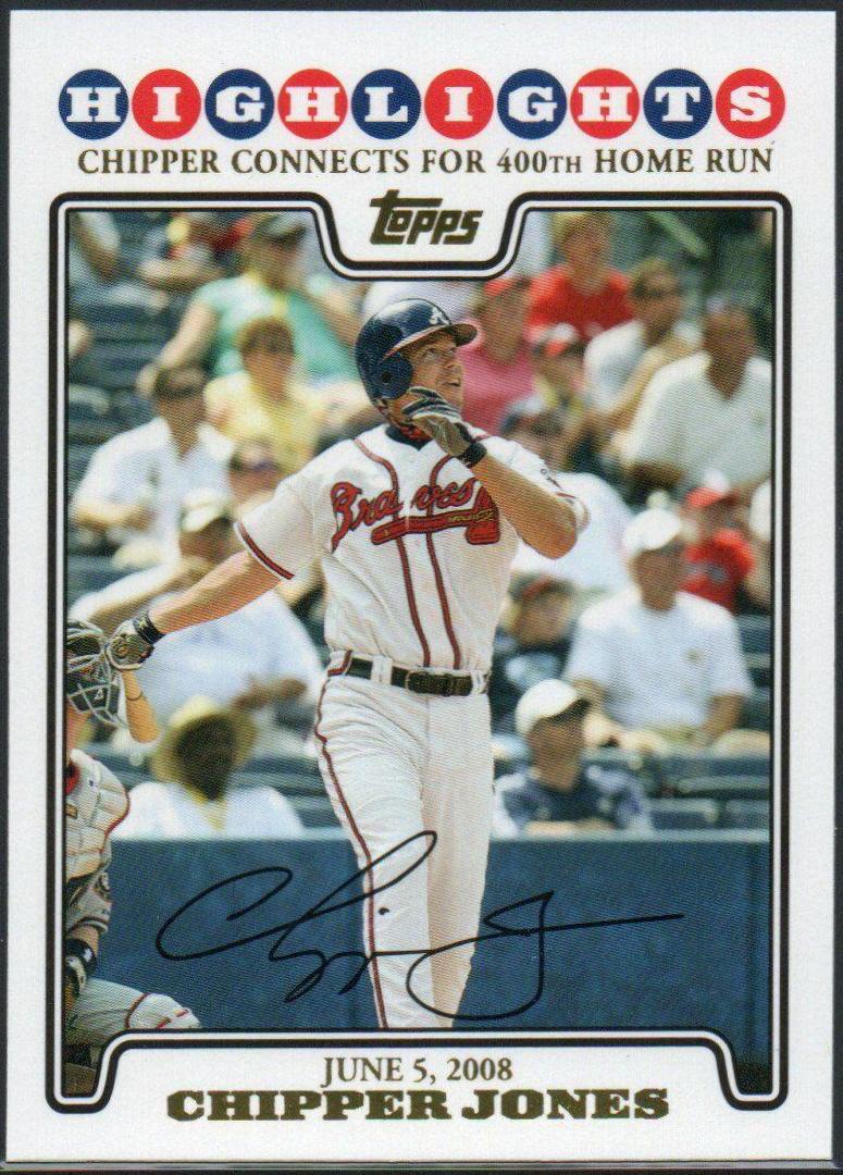 Chipper Jones [Gold Foil] #UH5
