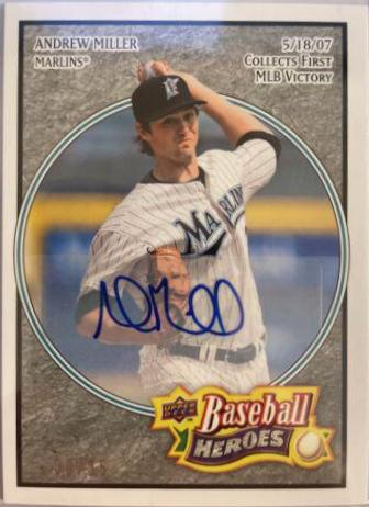 Andrew Miller [Autograph Purple] #71