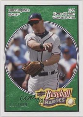 Chipper Jones [Emerald] #6
