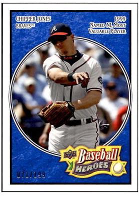 Chipper Jones [Jersey Light Blue] #6