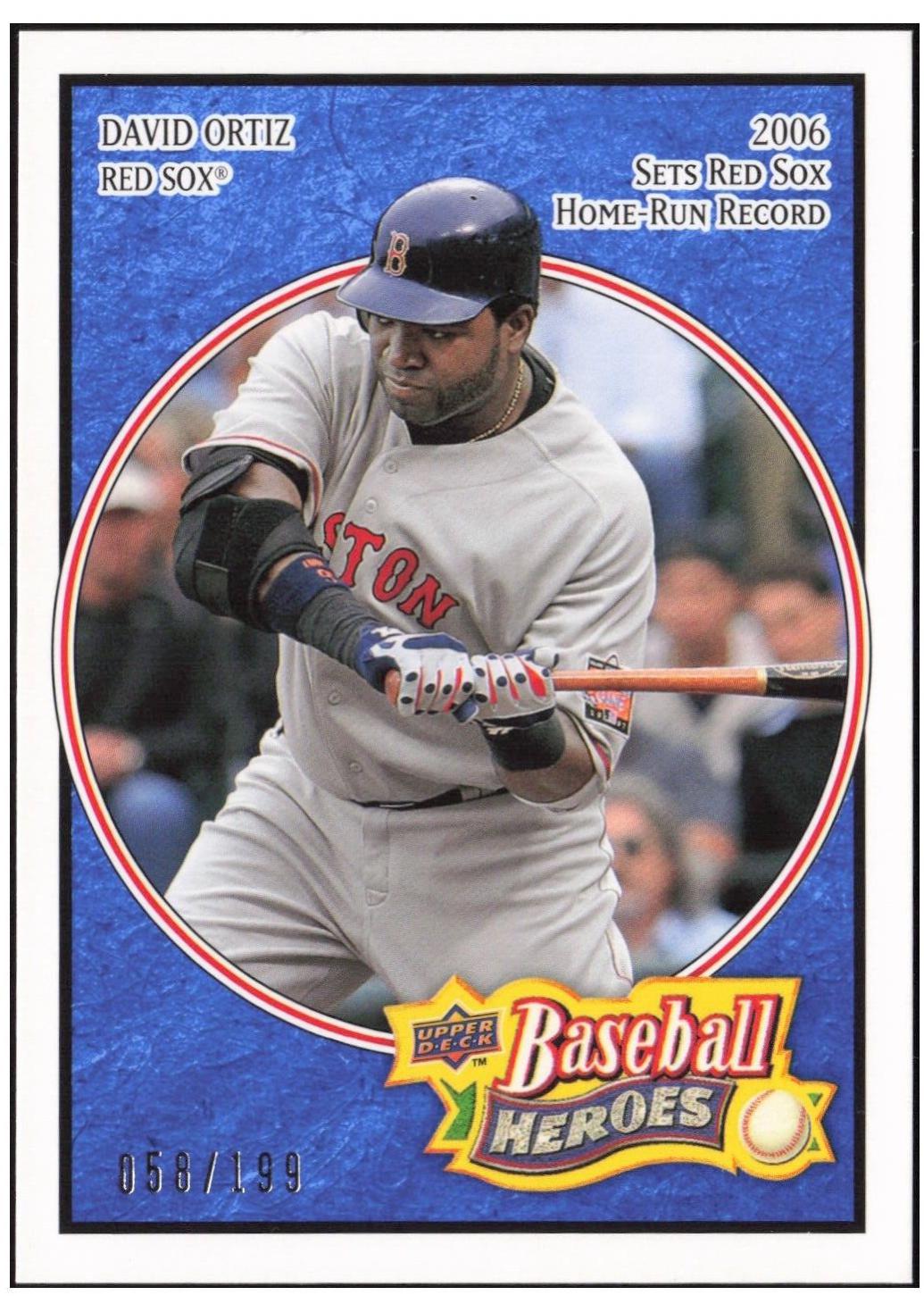David Ortiz [Navy Blue] #21