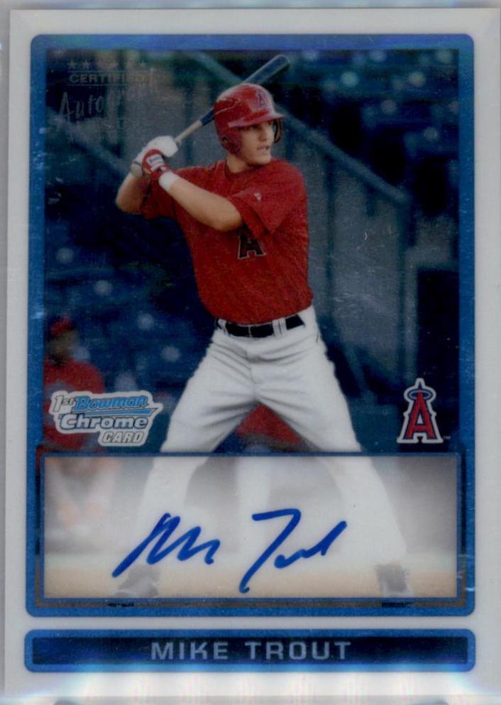 Mike Trout [Autograph] #BDPP89