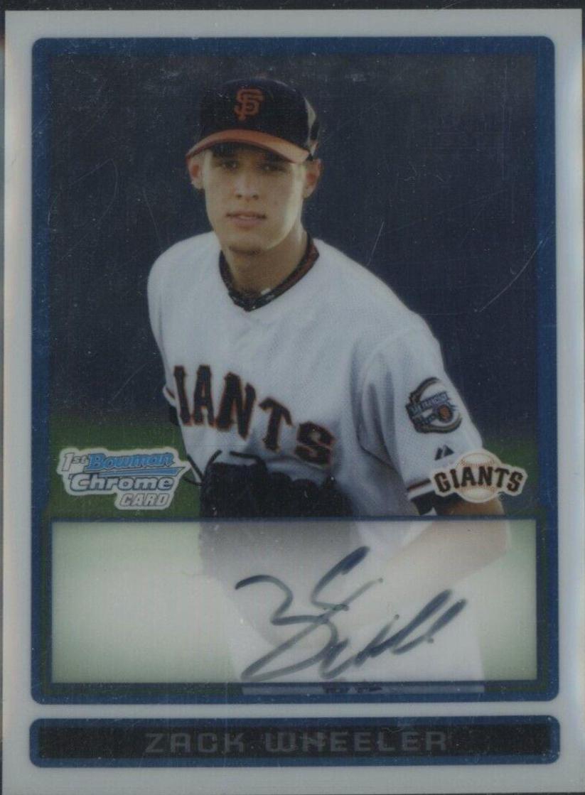 Zack Wheeler [Autograph] #BDPP86