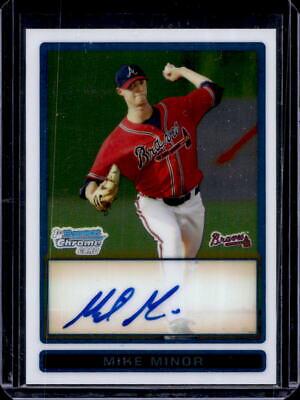 Mike Minor [Autograph Blue Autograph] #BDPP87