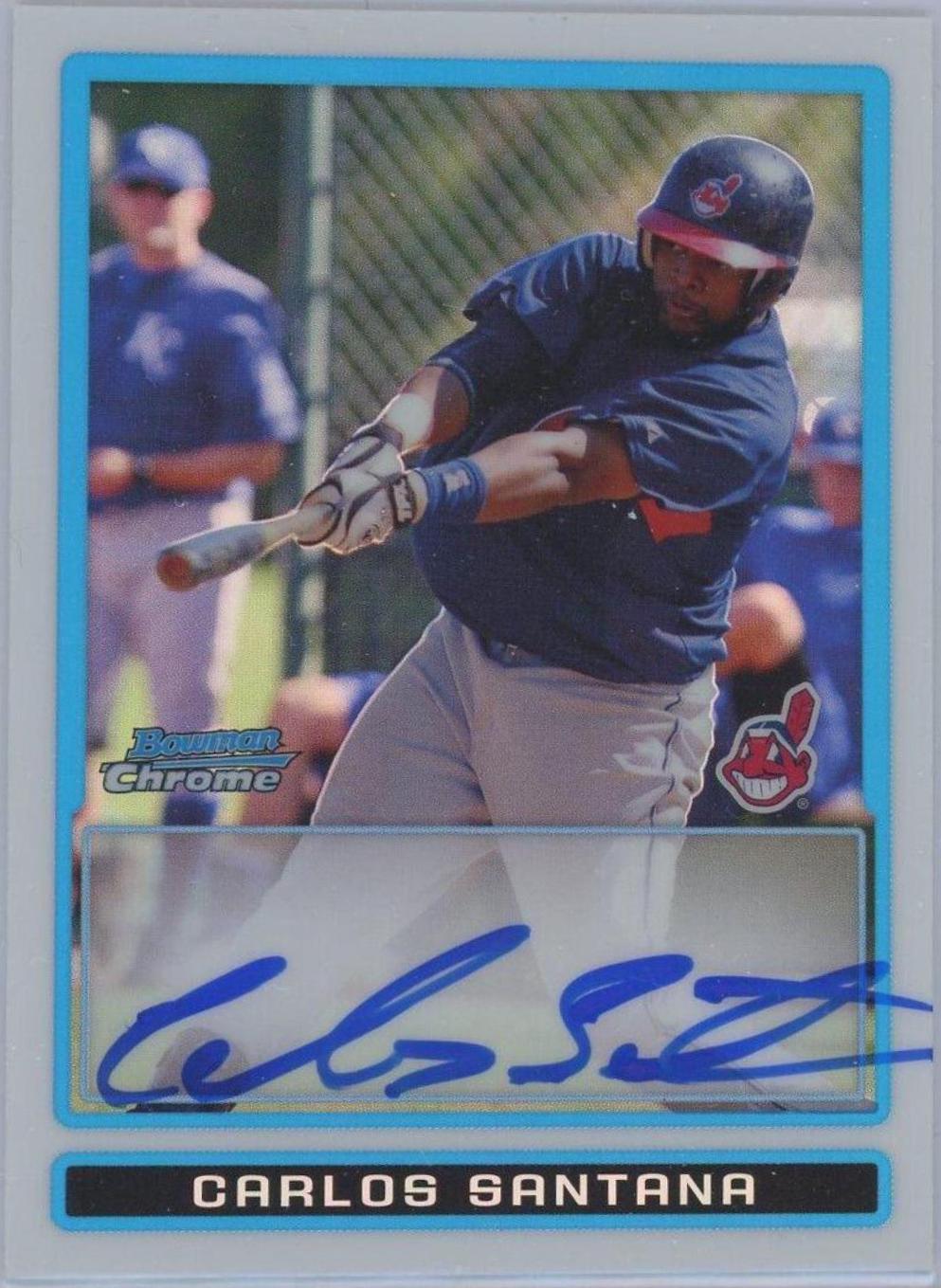 Carlos Santana [Refractor Autograph] #BCP108