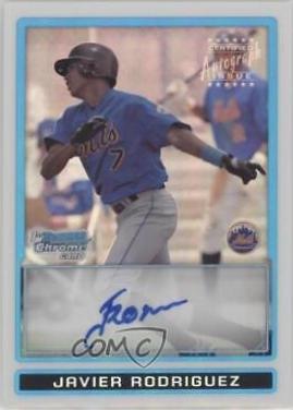 Javier Rodriguez [Blue Refractor Autograph] #BCP116