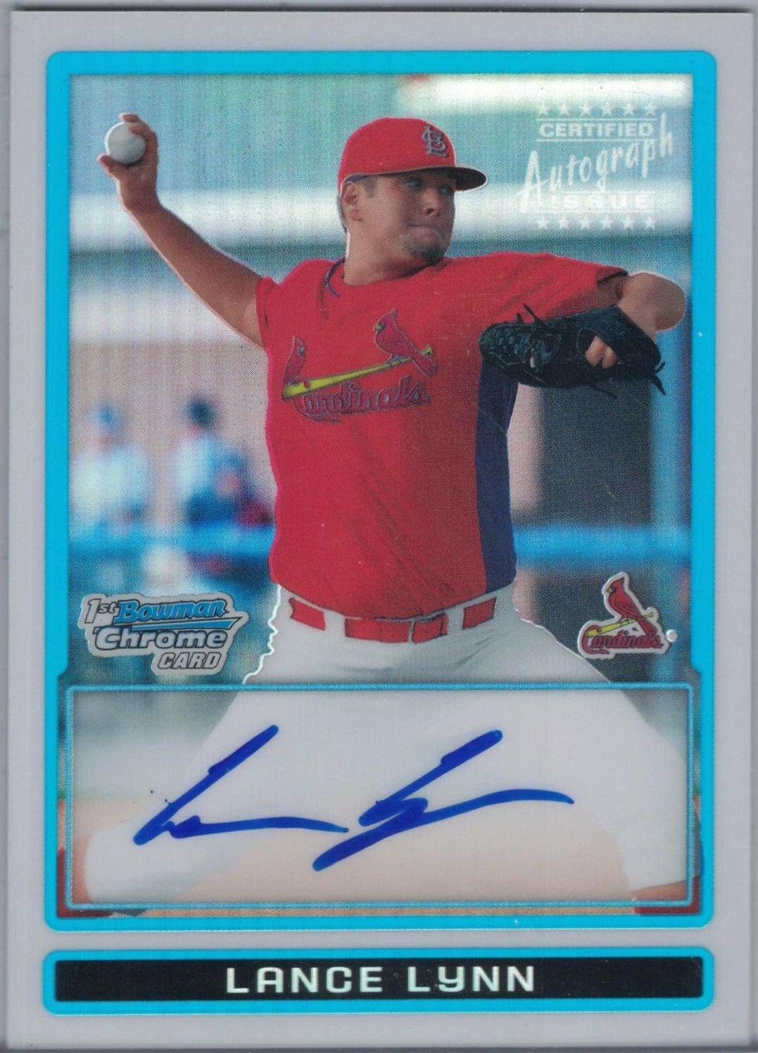Lance Lynn [Refractor Autograph] #BCP115