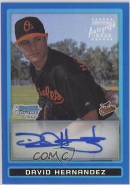 David Hernandez [Refractor Autograph] #BCP122