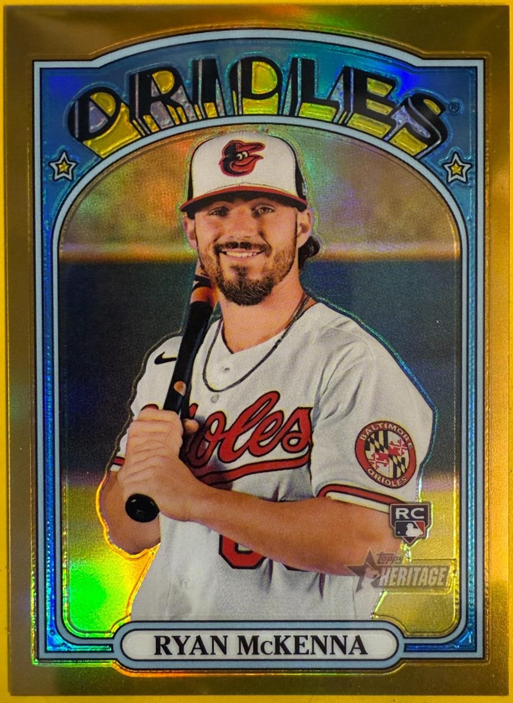 Ryan McKenna [Chrome Gold Refractor] #525
