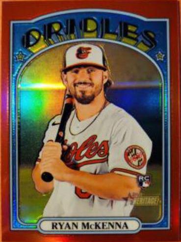 Ryan McKenna [Chrome Red Refractor] #525