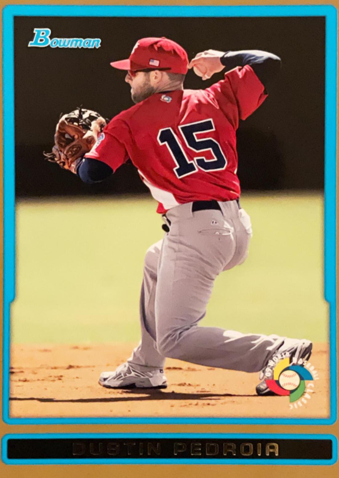 Dustin Pedroia [Gold] #BDPW5
