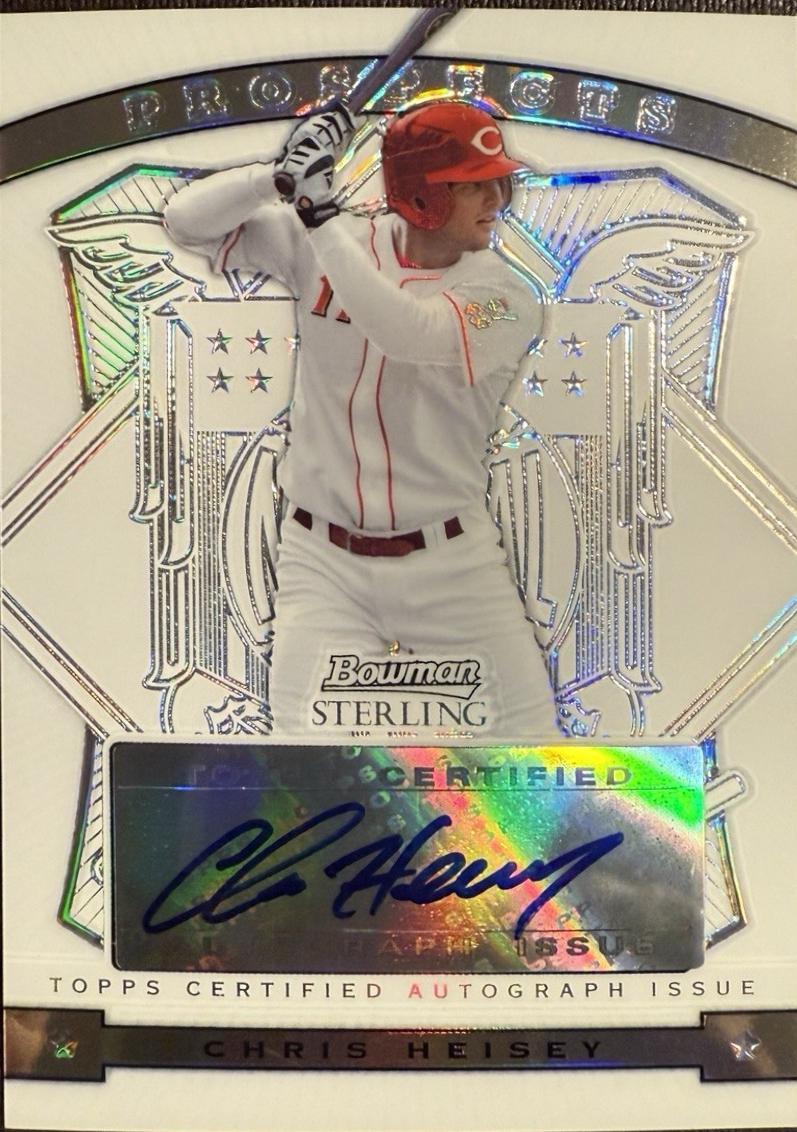 Chris Heisey [Autograph Refractor] #BSPCH