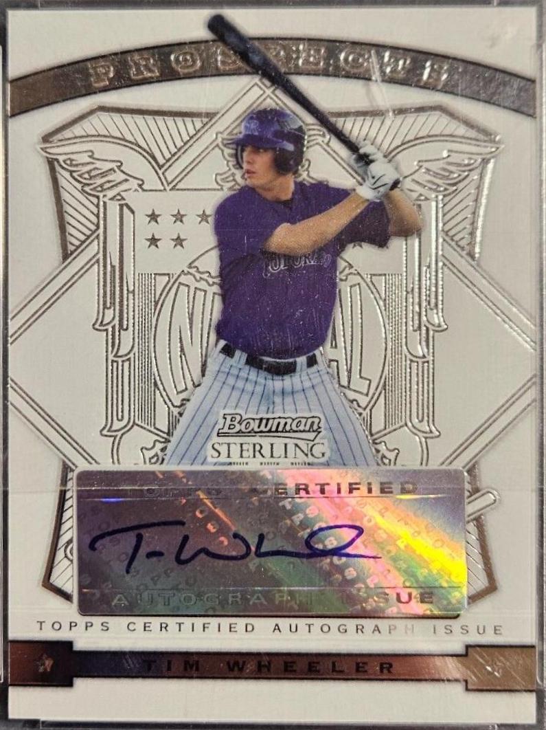 Tim Wheeler [Autograph] #BSPTW