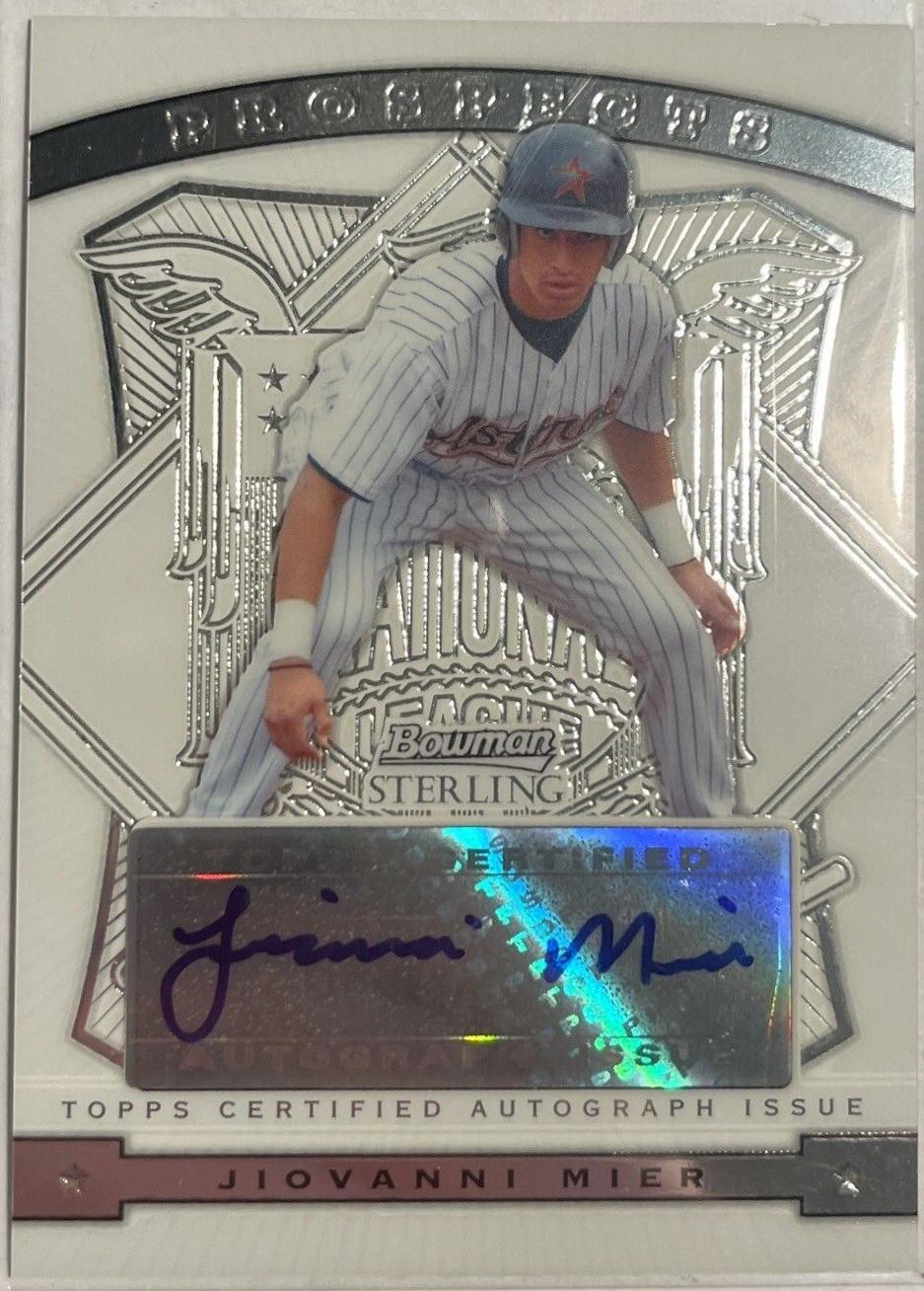 Jiovanni Mier [Autograph] #JMM
