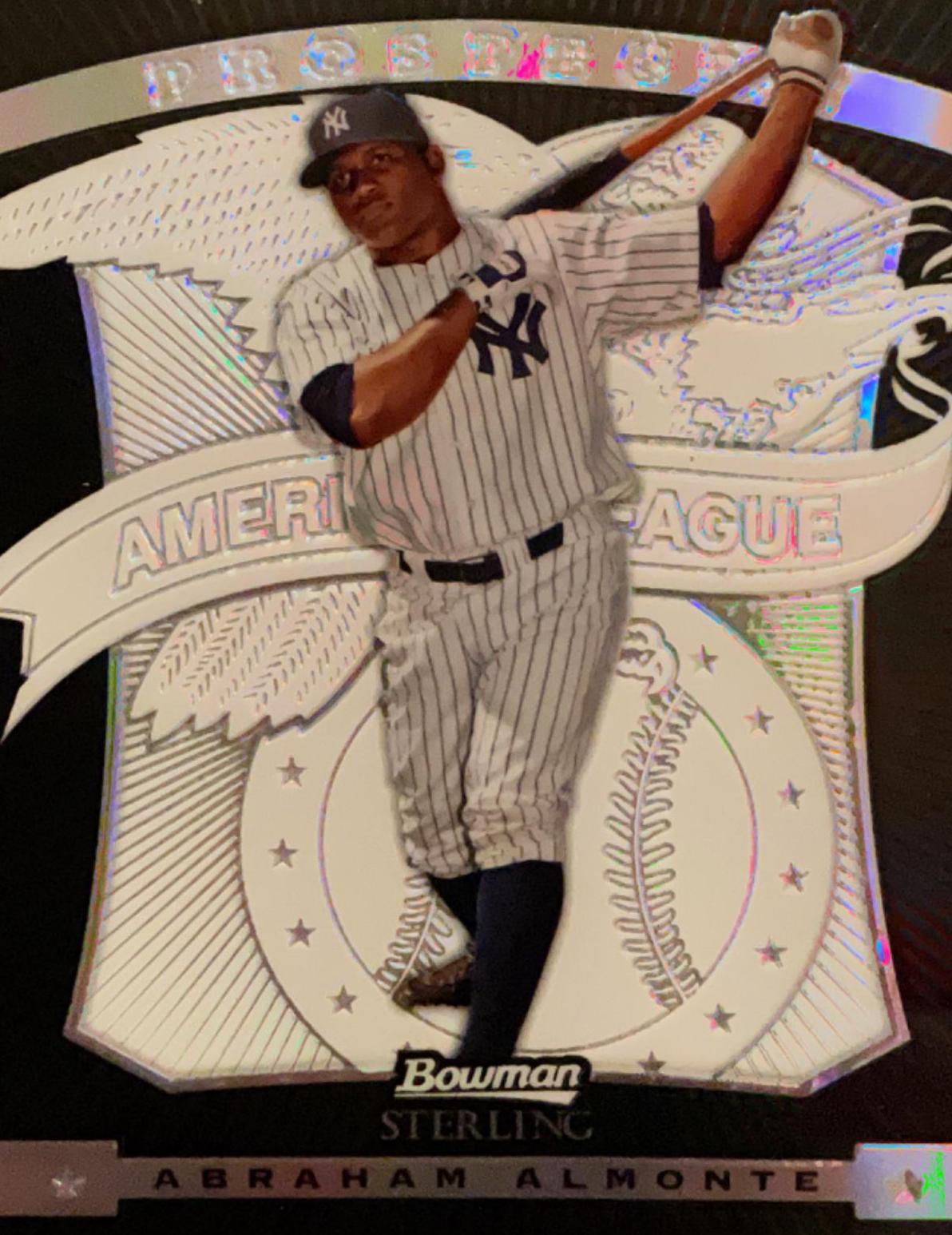 Abraham Almonte [Black Refractor] #BSP-AA
