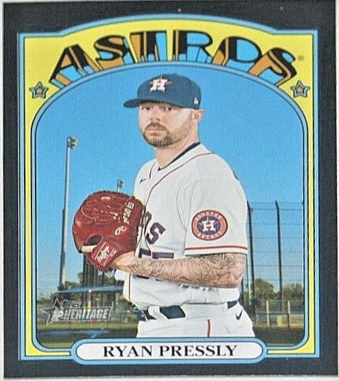 Ryan Pressly [Black Border] #688