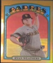 Ryan Weathers [Chrome Gold Refractor] #634