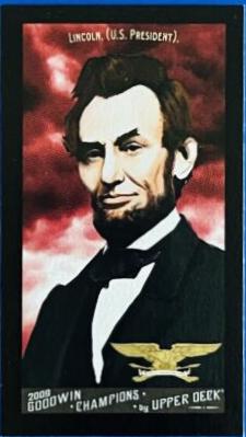 Abraham Lincoln [Mini Black Border Gypsy Back] #16