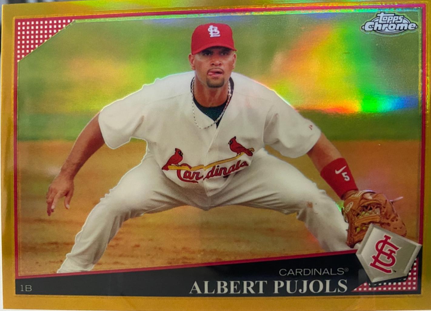 Albert Pujols [Gold Refractor] #86