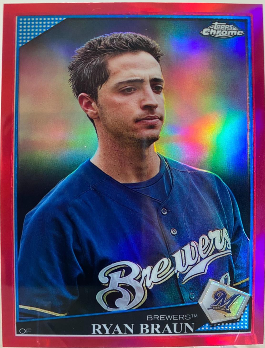 Ryan Braun [Red Refractor] #75