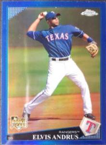 Elvis Andrus [Autograph Blue Refractor] #227