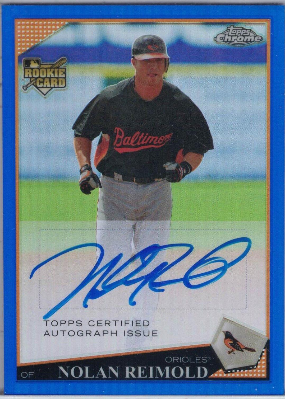 Nolan Reimold [Autograph Blue Refractor] #231