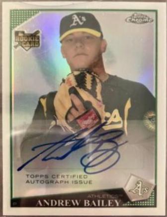 Andrew Bailey [Autograph Blue Refractor] #242