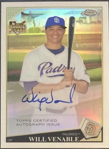 Will Venable [Autograph Gold Refractor]
