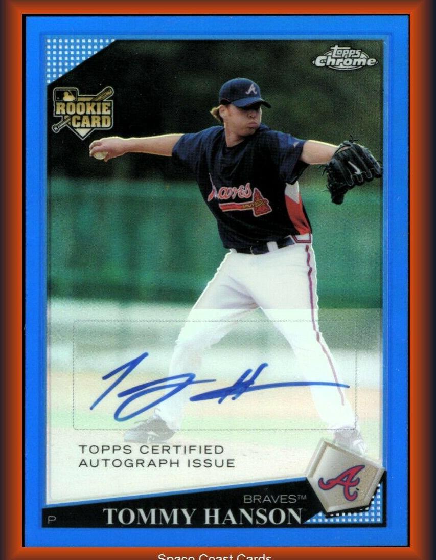 Tommy Hanson [Autograph Blue Refractor]