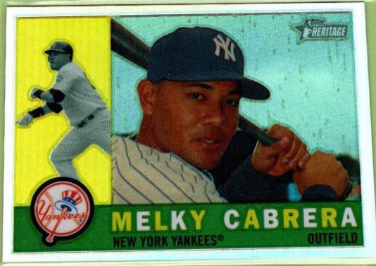 Melky Cabrera [Black Border Refractor] #CHR109