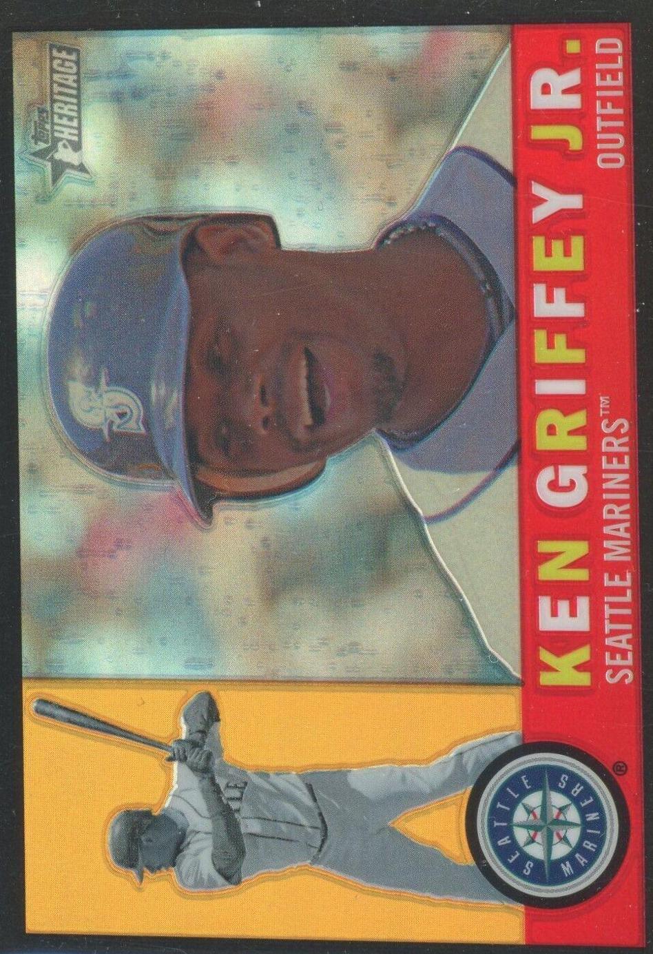 Ken Griffey Jr. [Black Border Refractor] #CHR160