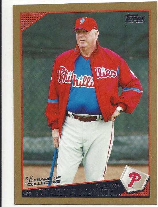 Charlie Manuel [Gold] #496