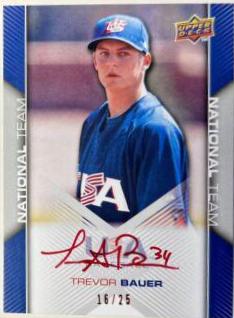 Trevor Bauer [Autograph Red] #USA61