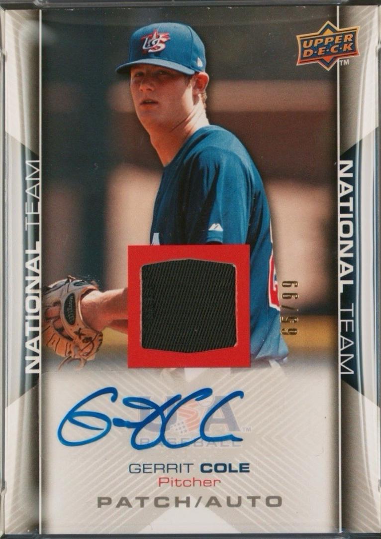 Gerrit Cole [Autograph] #USA68