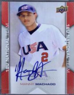 Manny Machado [Autograph] #USA113