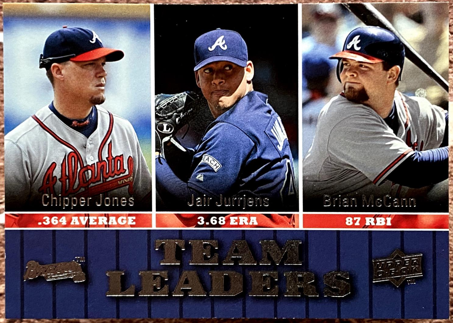 Chipper Jones / Jair Jurrjens / Brian McCann #452