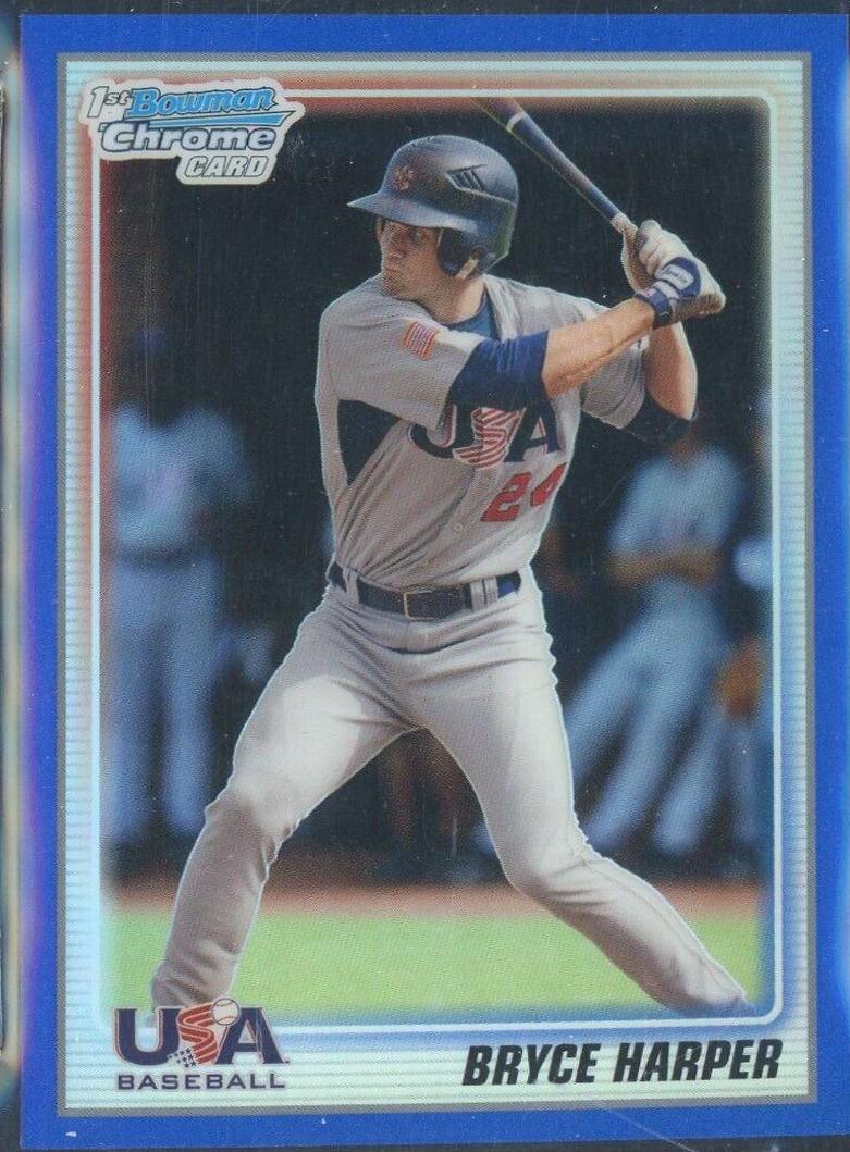 Bryce Harper [Blue Refractor] #BC8