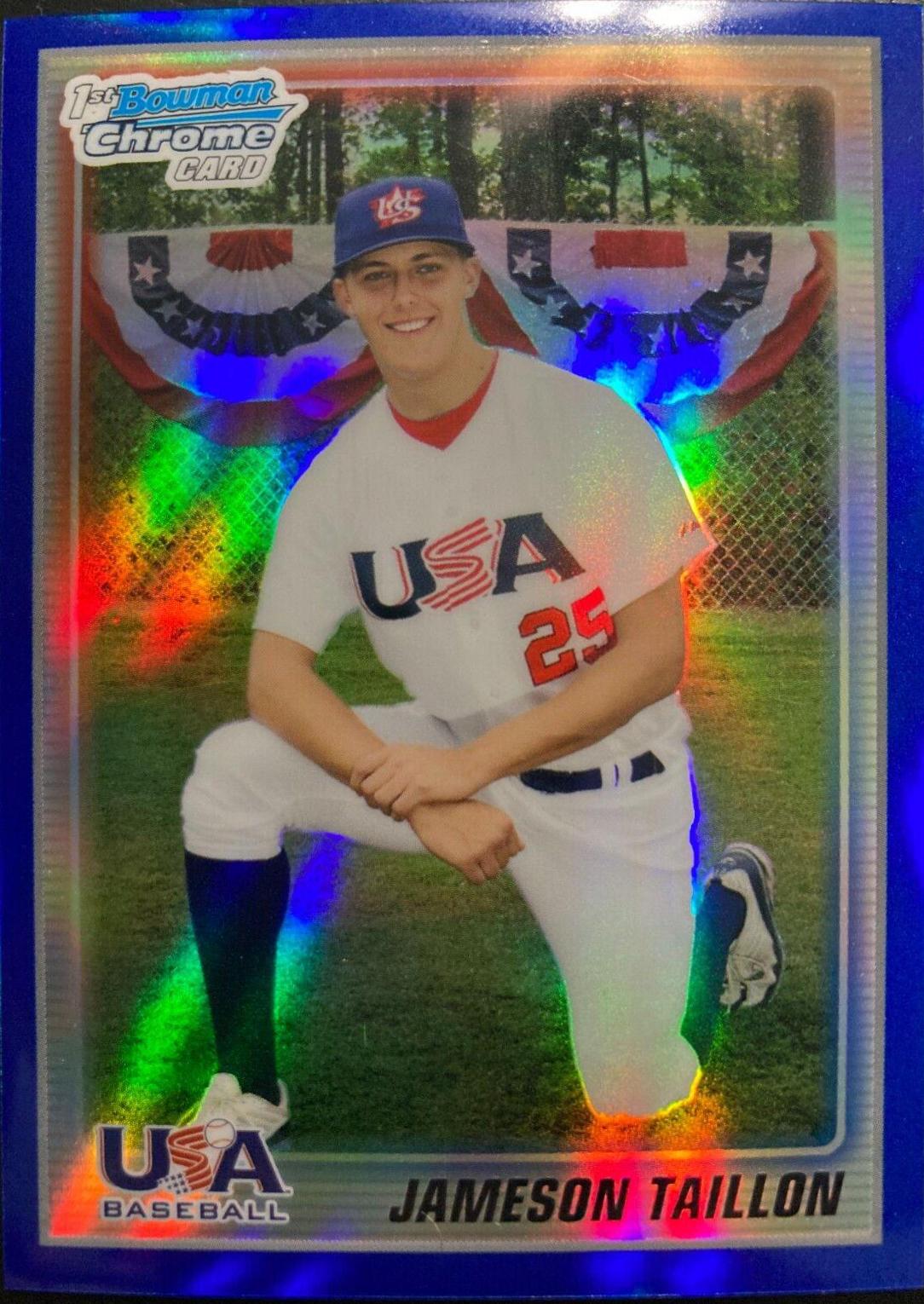 Jameson Taillon [Blue Refractor] #BC17