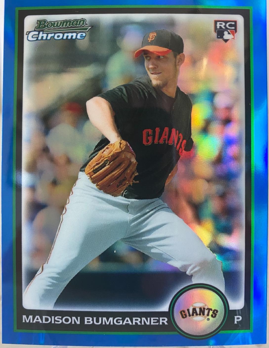 Madison Bumgarner [Blue Refractor] #BDP9