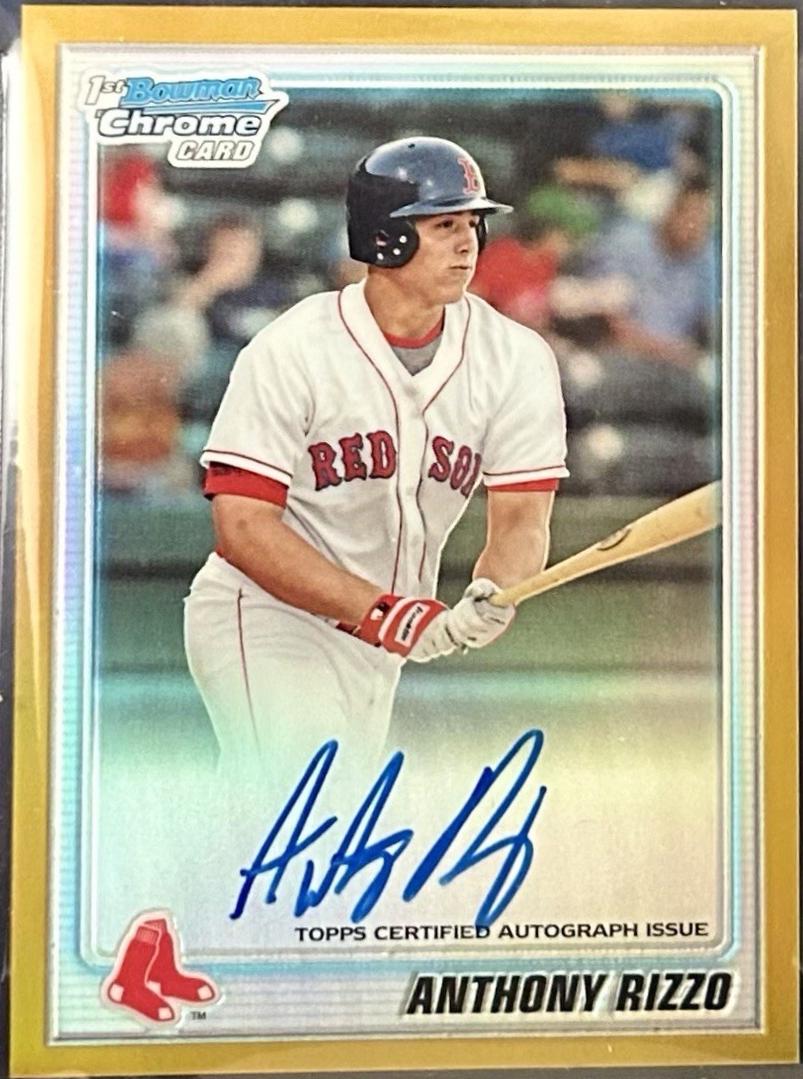 Anthony Rizzo [Gold Refractor] #BCP101
