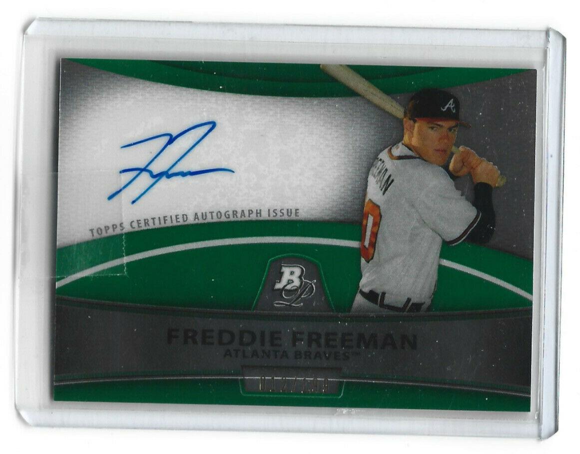 Freddie Freeman [Green Refractor] #BPAFF