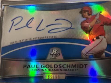 Paul Goldschmidt [Blue Refractor] #BPAPG