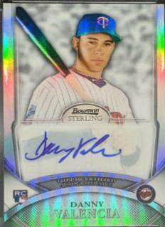 Danny Valencia [Refractor Autograph] #34