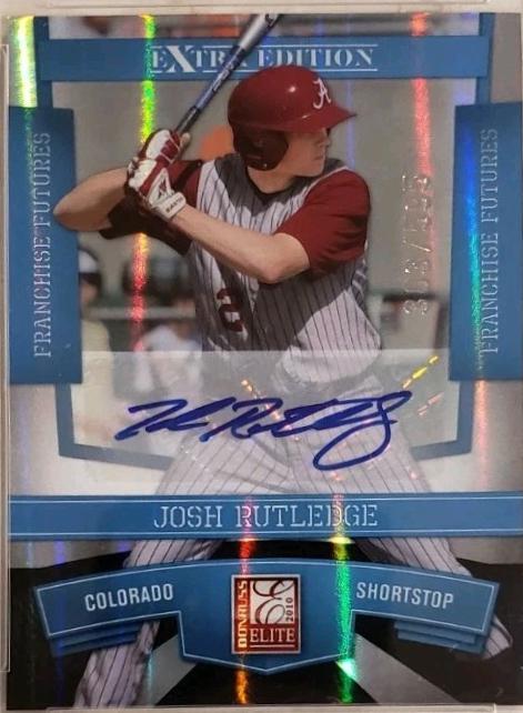 Josh Rutledge [Signature Status Gold] #18