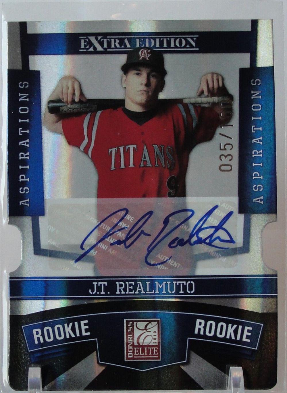 J. T. Realmuto [Aspirations Autograph] #136