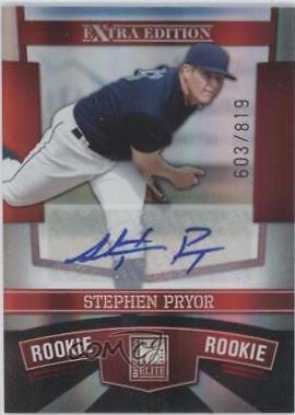 Stephen Pryor [Red Status Autograph] #139