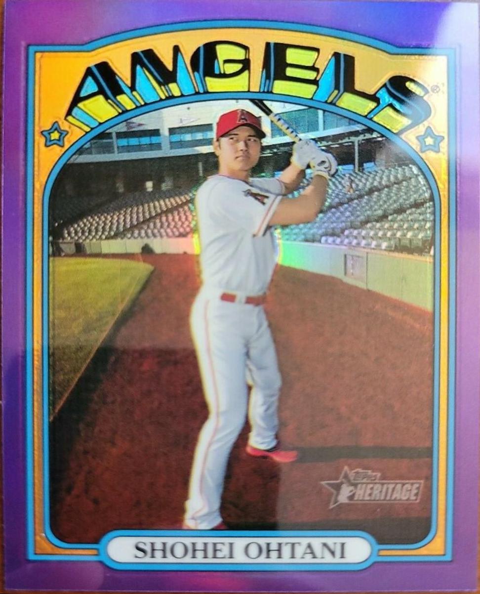 Shohei Ohtani [Chrome Purple Refractor] #245